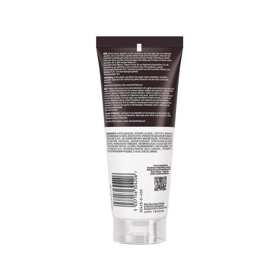 JOHN FRIEDA  Back to Brunette Soin Démêlant  Anti-Gris 