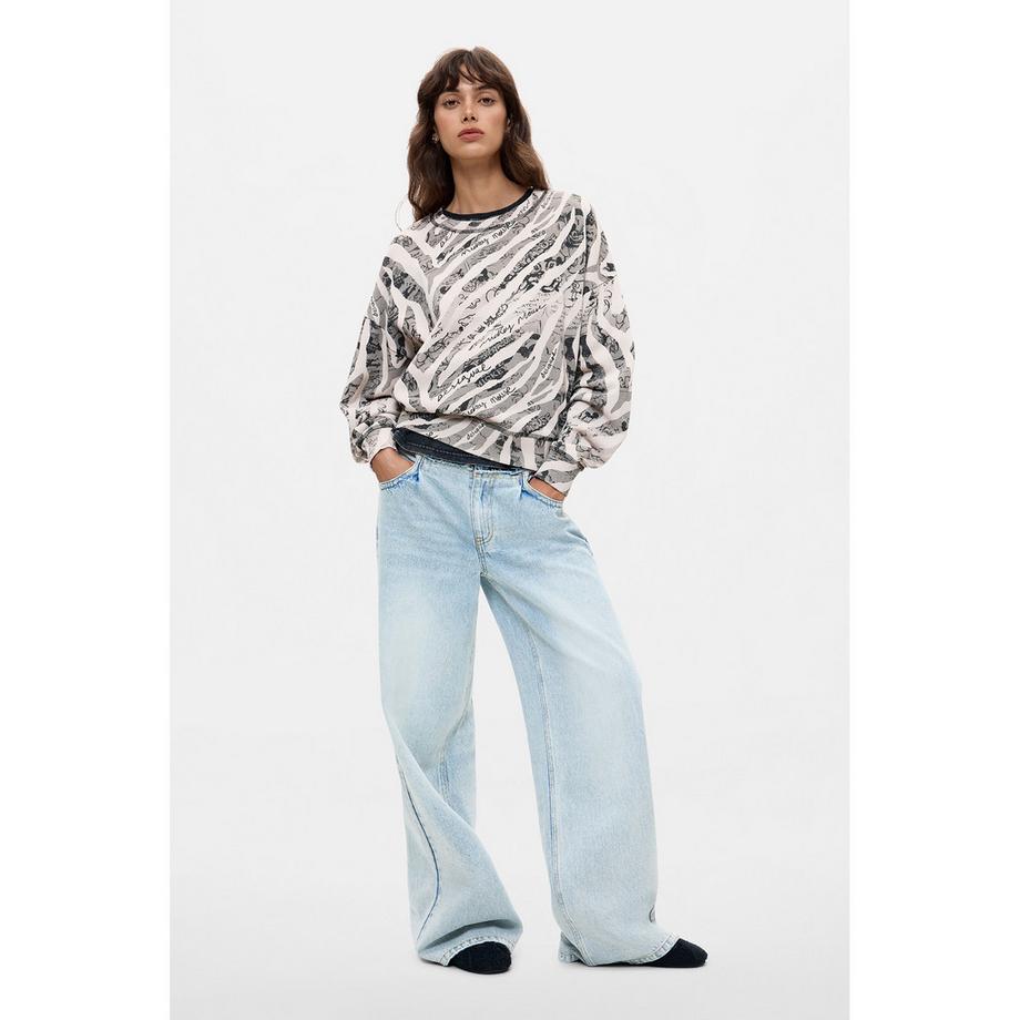Desigual Felpa con stampa grafica  