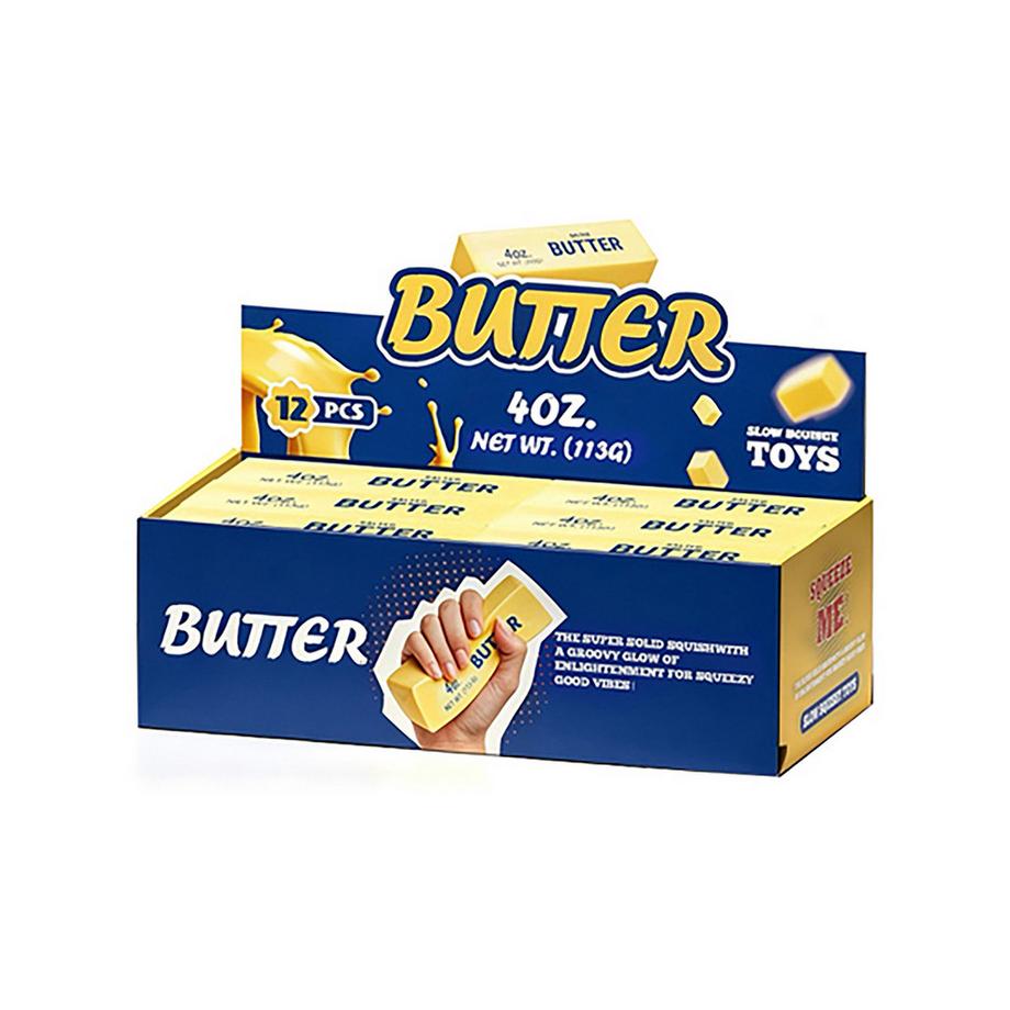 Sombo  Squeezy Butter jaune 13 cm 