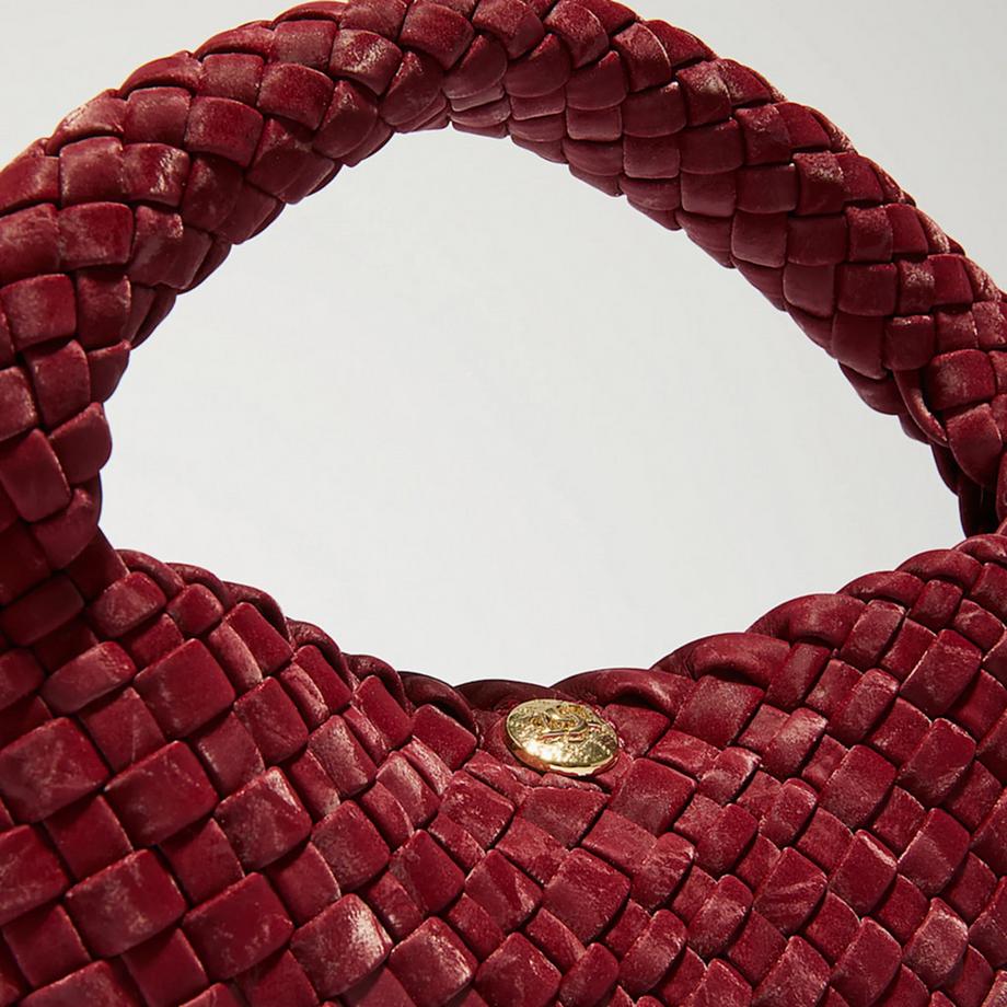 Dune London Sac à main clutch tissé  
