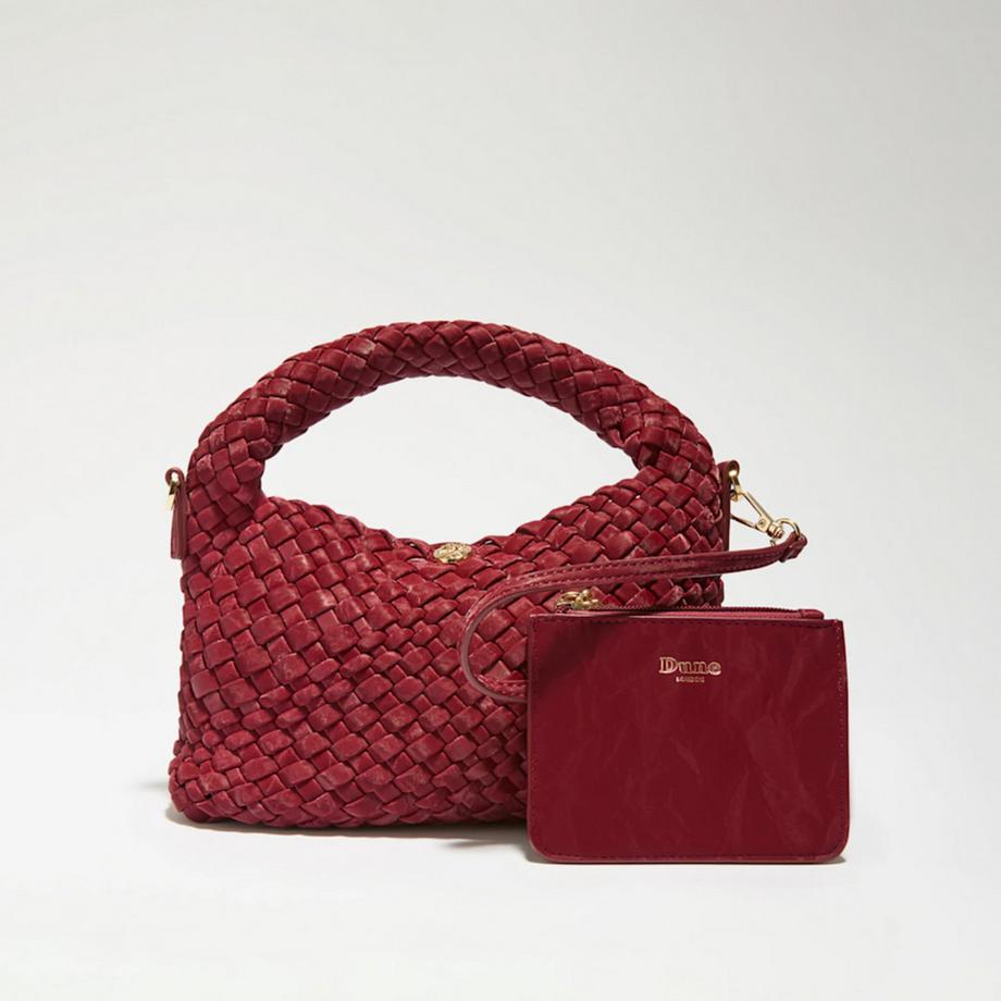 Dune London Sac à main clutch tissé  