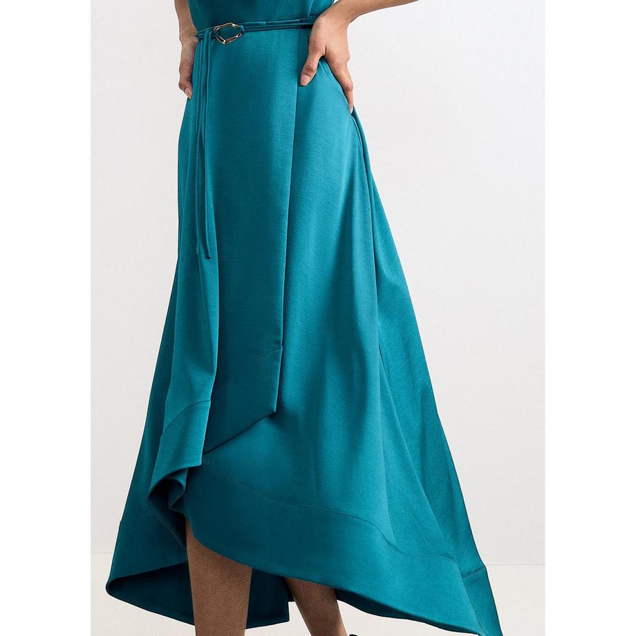 Phase Eight Sabrianna Ärmelloses Kleid mit Schalkragen  