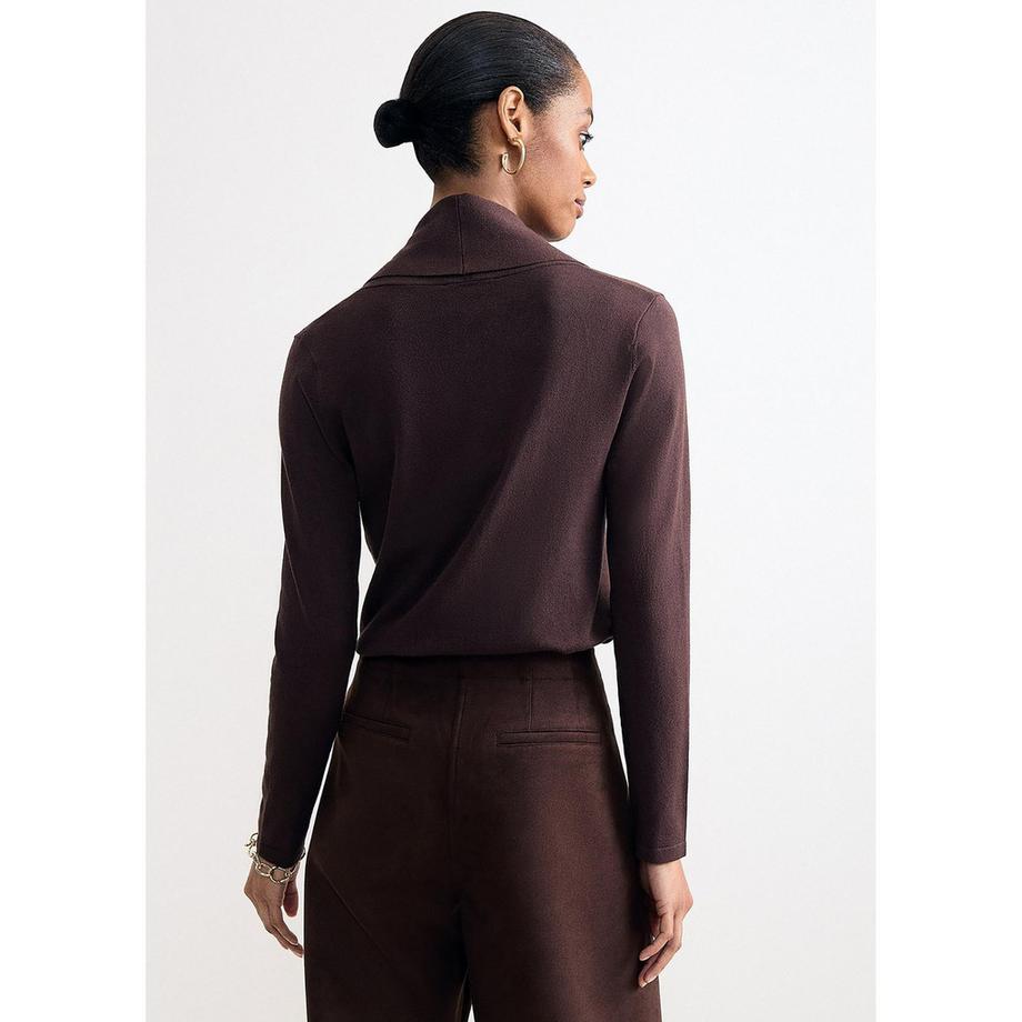 Phase Eight Pull Lottie col roulé drapé  