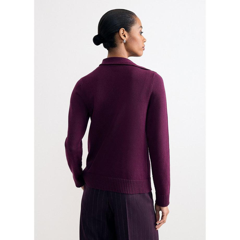 Phase Eight Robyn Pullover mit Rüschenkragen  