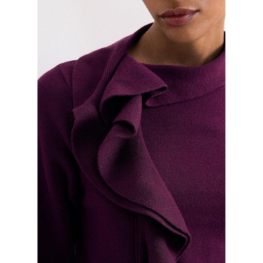 Phase Eight Robyn Pullover mit Rüschenkragen  