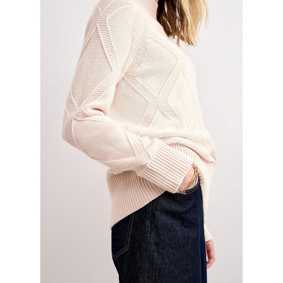 Phase Eight Maglione Tara a motivo a rombi  