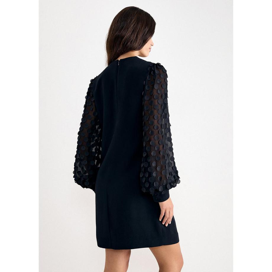 Phase Eight Robe Laura col en V avec manches en paillettes  