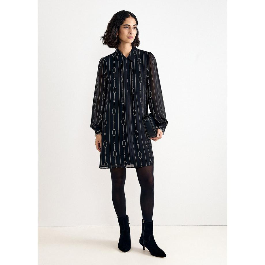 Phase Eight Candice Robe chemise imprimée à manches longues  