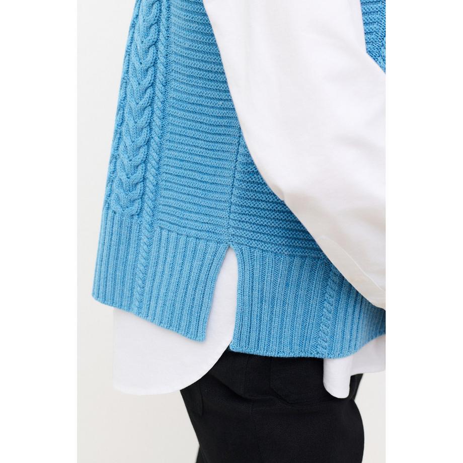 Caroll Pull à motif torsadé  