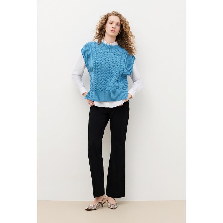 Caroll Pull à motif torsadé  