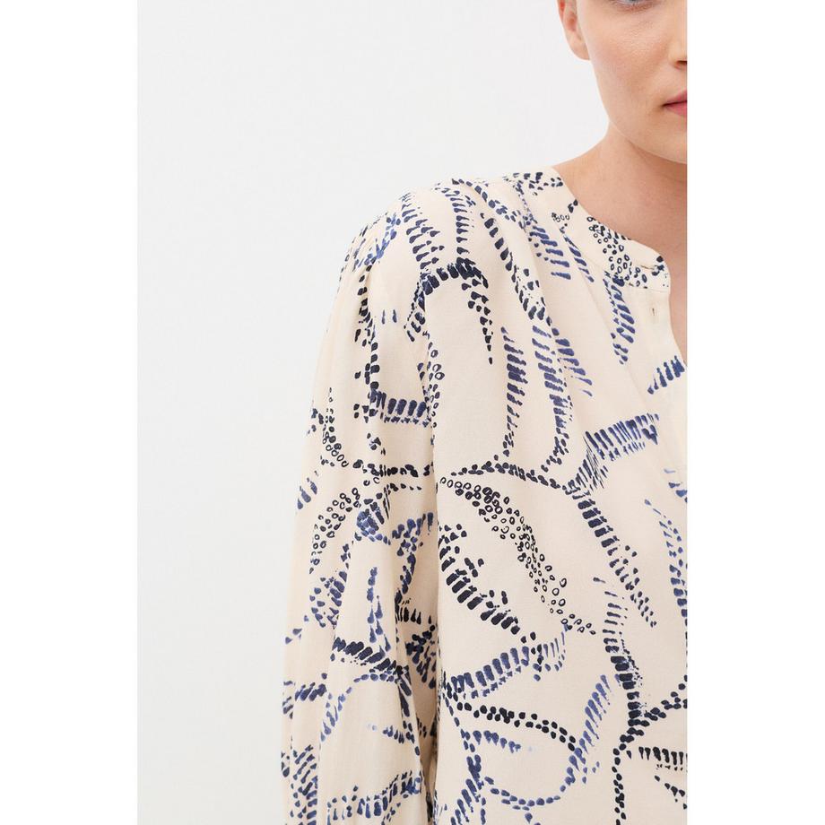 Caroll Blouse à boutons imprimée  