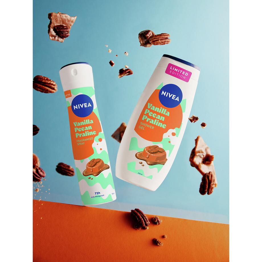 NIVEA  Deodorante Spray Donna Vanilla Pecan Praline 