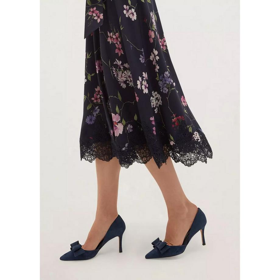 HOBBS Vestito midi Isadora con stampa floreale  