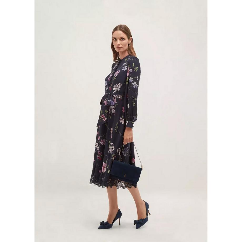 HOBBS Vestito midi Isadora con stampa floreale  