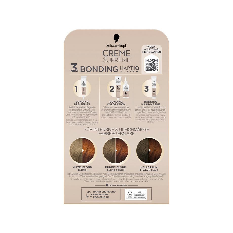 Creme Supreme  7-7 Biondo rame scuro 
