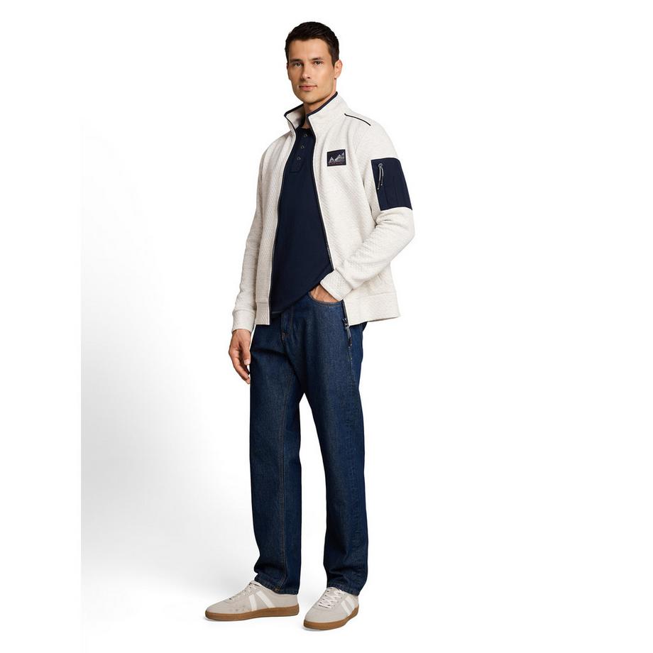 TOM TAILOR Giacca con zip e imbottitura  
