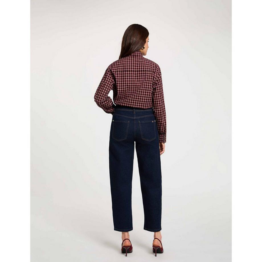 MORGAN Jeans à jambes larges et longueur courte  
