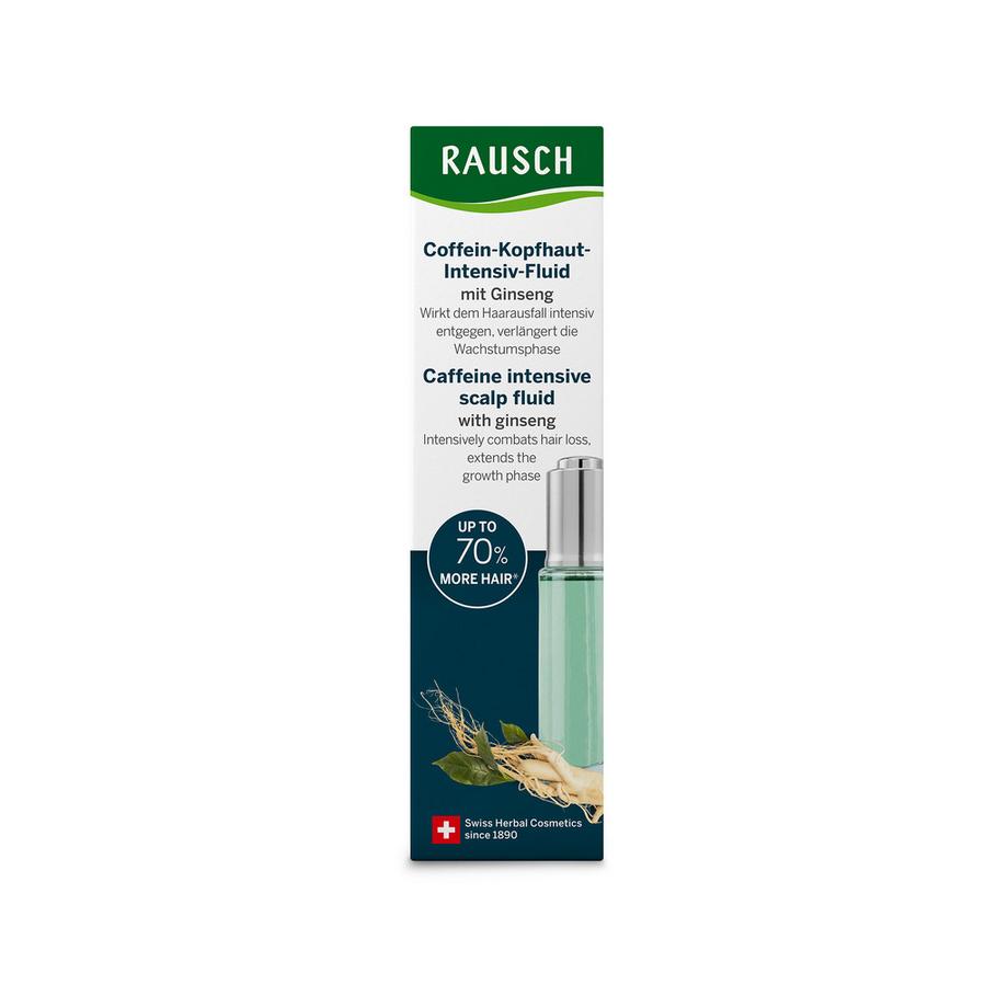 RAUSCH  Fluide intensif cuir chevelu à la caféine au ginseng 