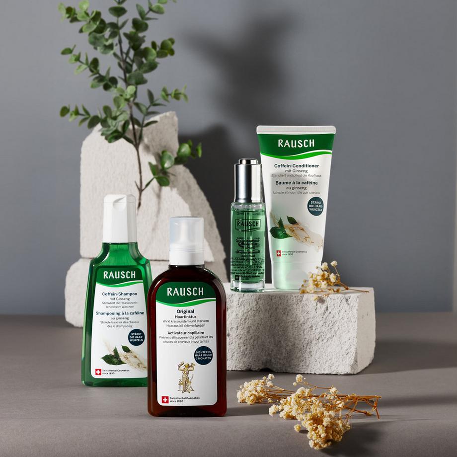 RAUSCH  Fluide intensif cuir chevelu à la caféine au ginseng 