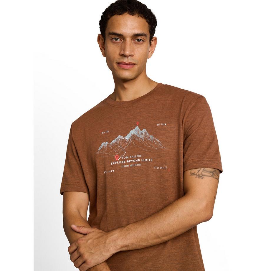 TOM TAILOR T-shirt con stampa grafica  