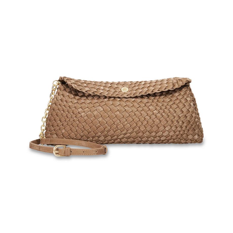 Dune London Borsetta clutch intrecciata  