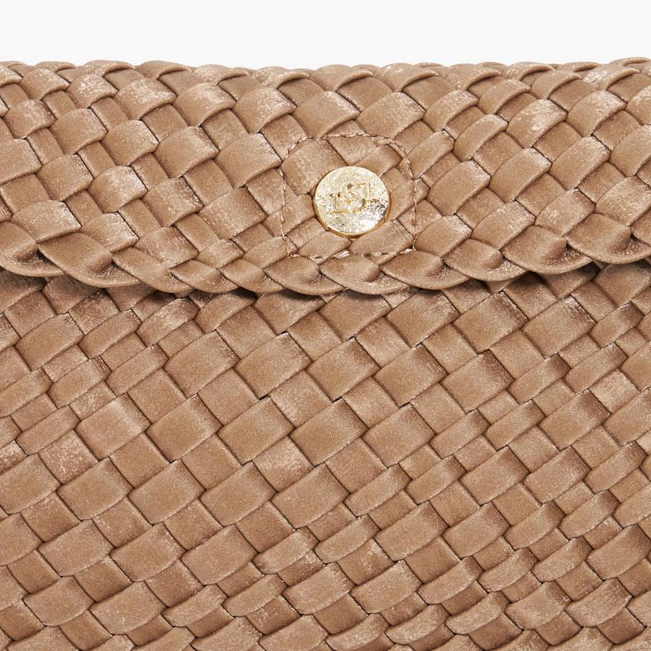 Dune London Geflochtene Clutch Handtasche  