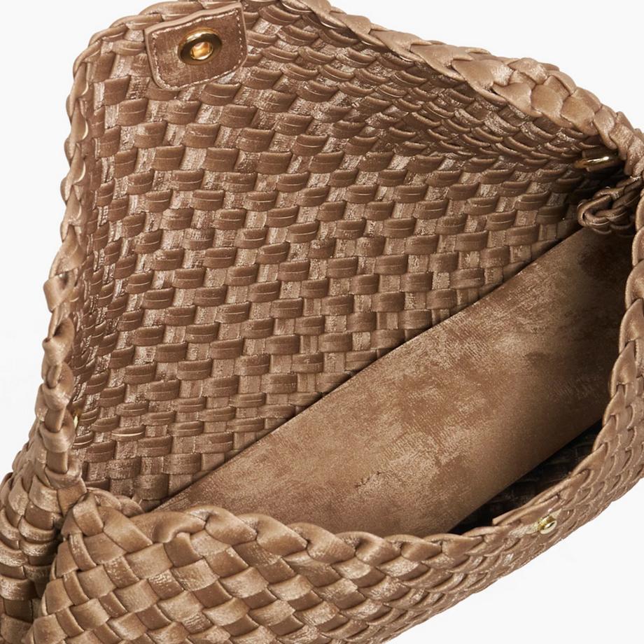 Dune London Geflochtene Clutch Handtasche  