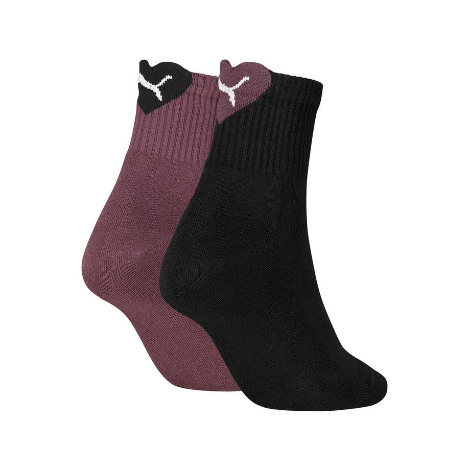 PUMA Heart Logo Short Crew 2 Pack Socken  