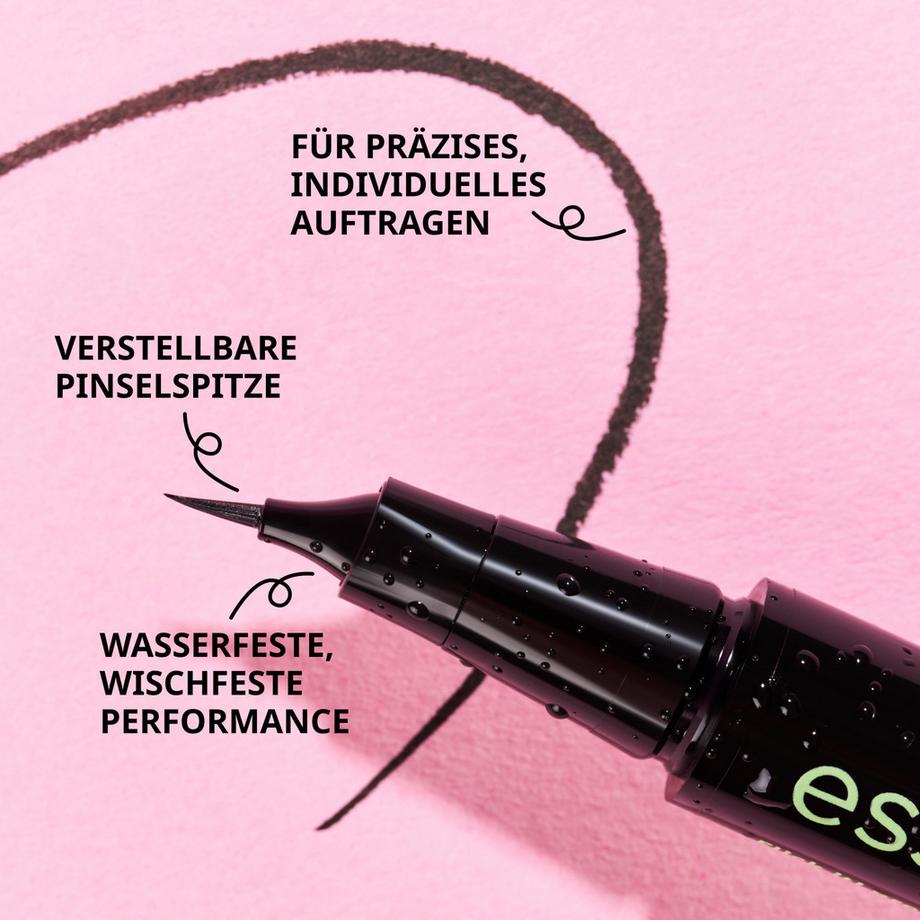 essence  Flick it! precision brush liner waterproof eyeliner 