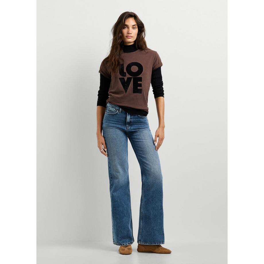 Pepe Jeans London T-shirt con stampa grafica Love  