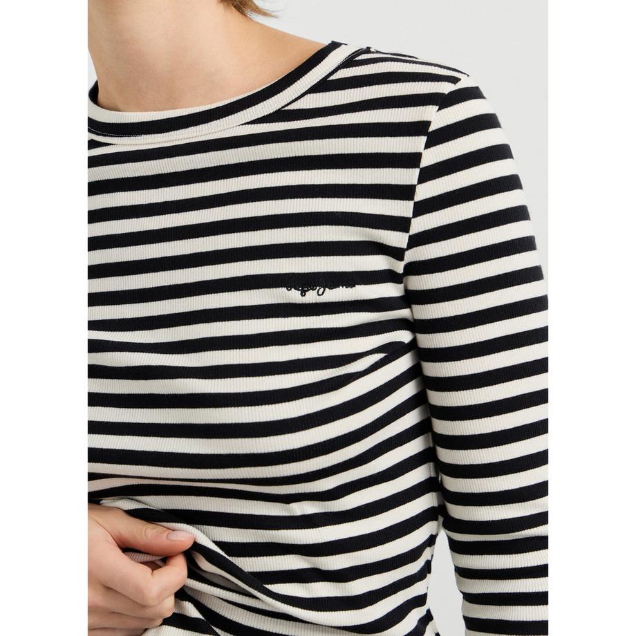 Pepe Jeans London T-shirt a maniche lunghe a righe  