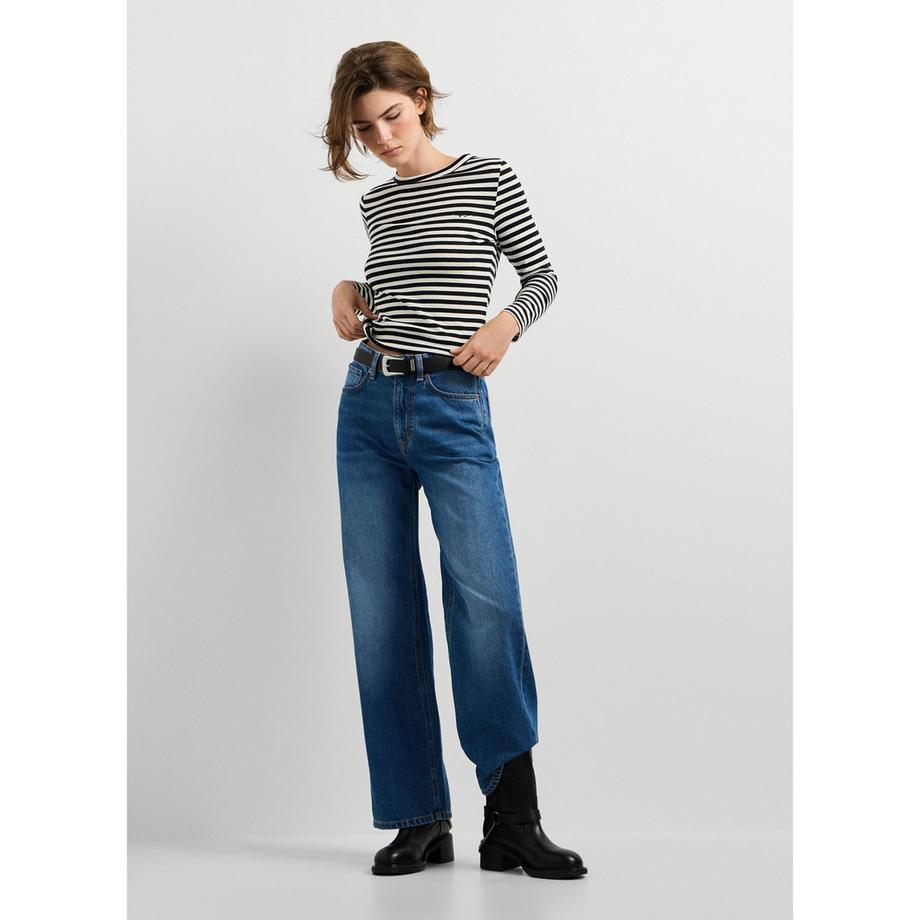 Pepe Jeans London T-shirt a maniche lunghe a righe  