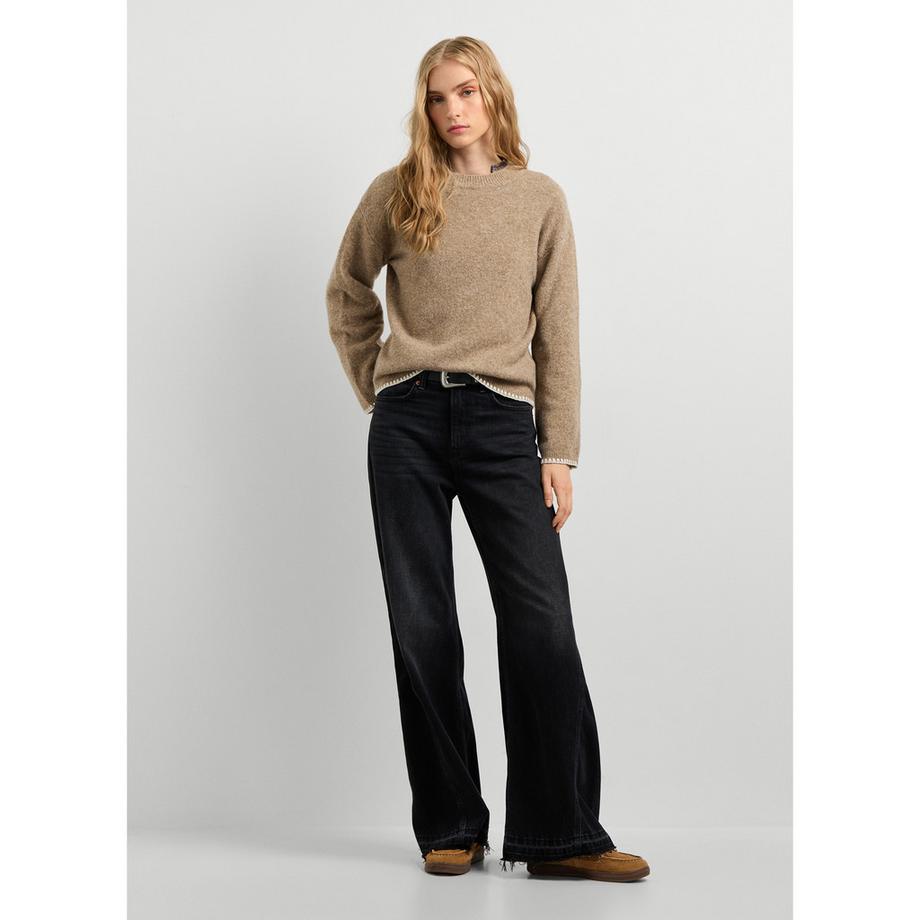 Pepe Jeans London Pullover con bordo contrastante  