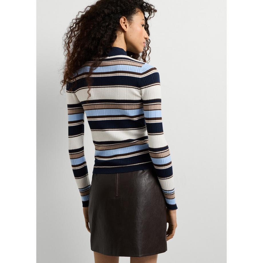 Pepe Jeans London Maglione a righe in maglia costata  