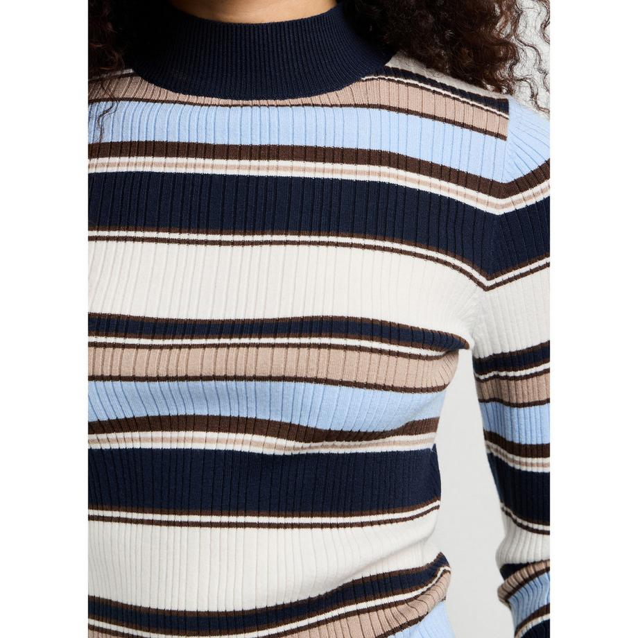 Pepe Jeans London Maglione a righe in maglia costata  