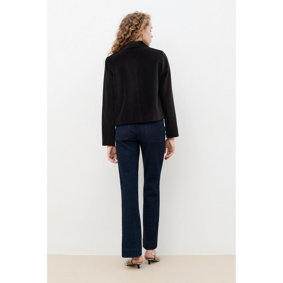 Caroll Veste façon cuir  