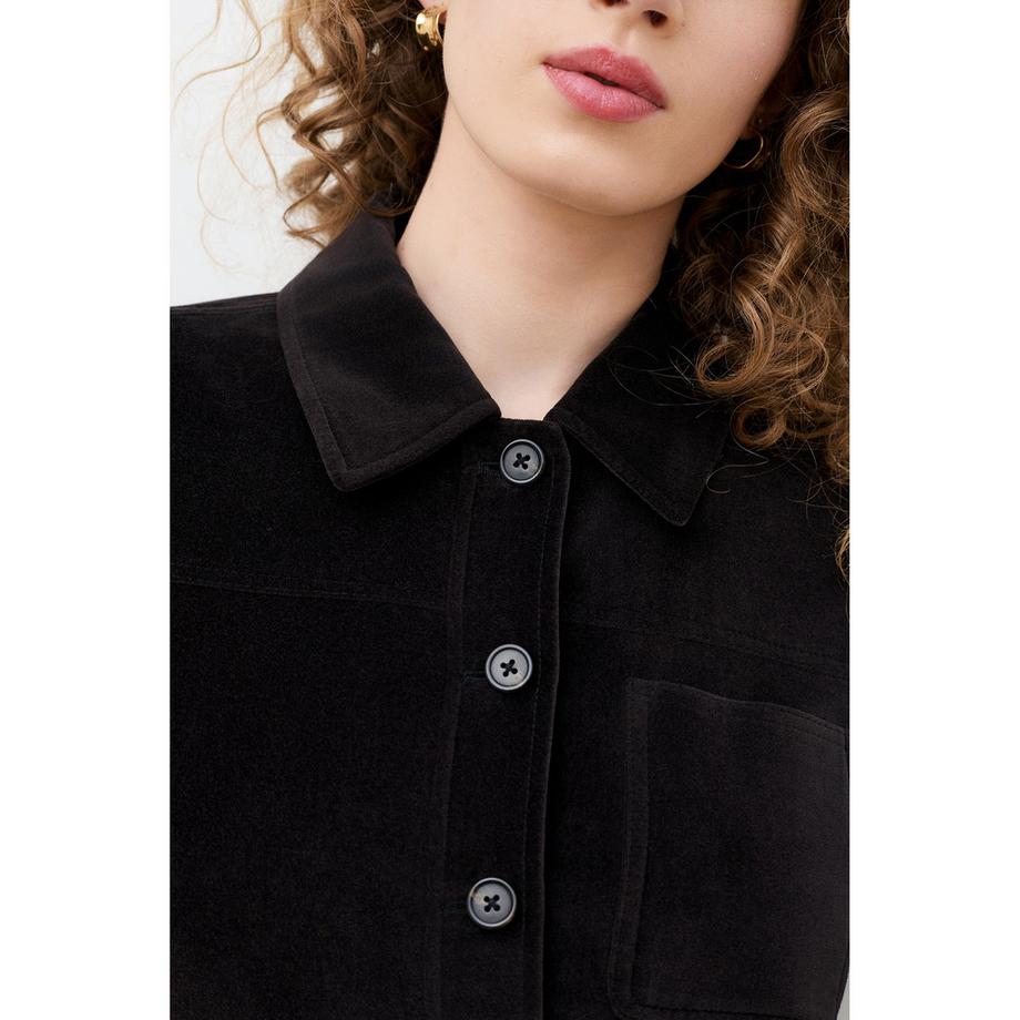 Caroll Veste façon cuir  