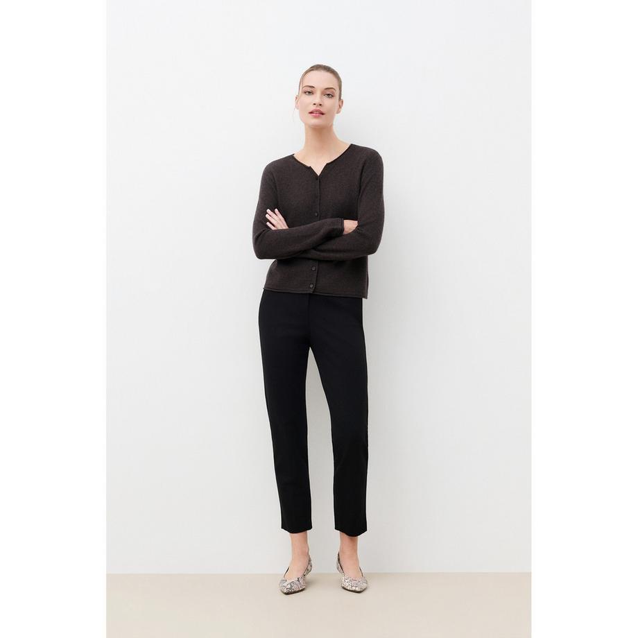 Caroll Pullover a Maniche Lunghe con Chiusura a Bottoni  