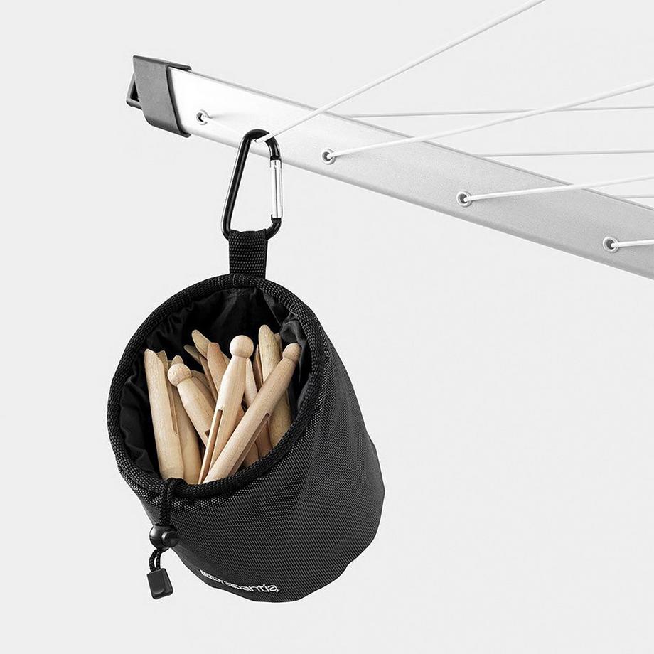 brabantia Wäscheklammernsack Premium-Black 