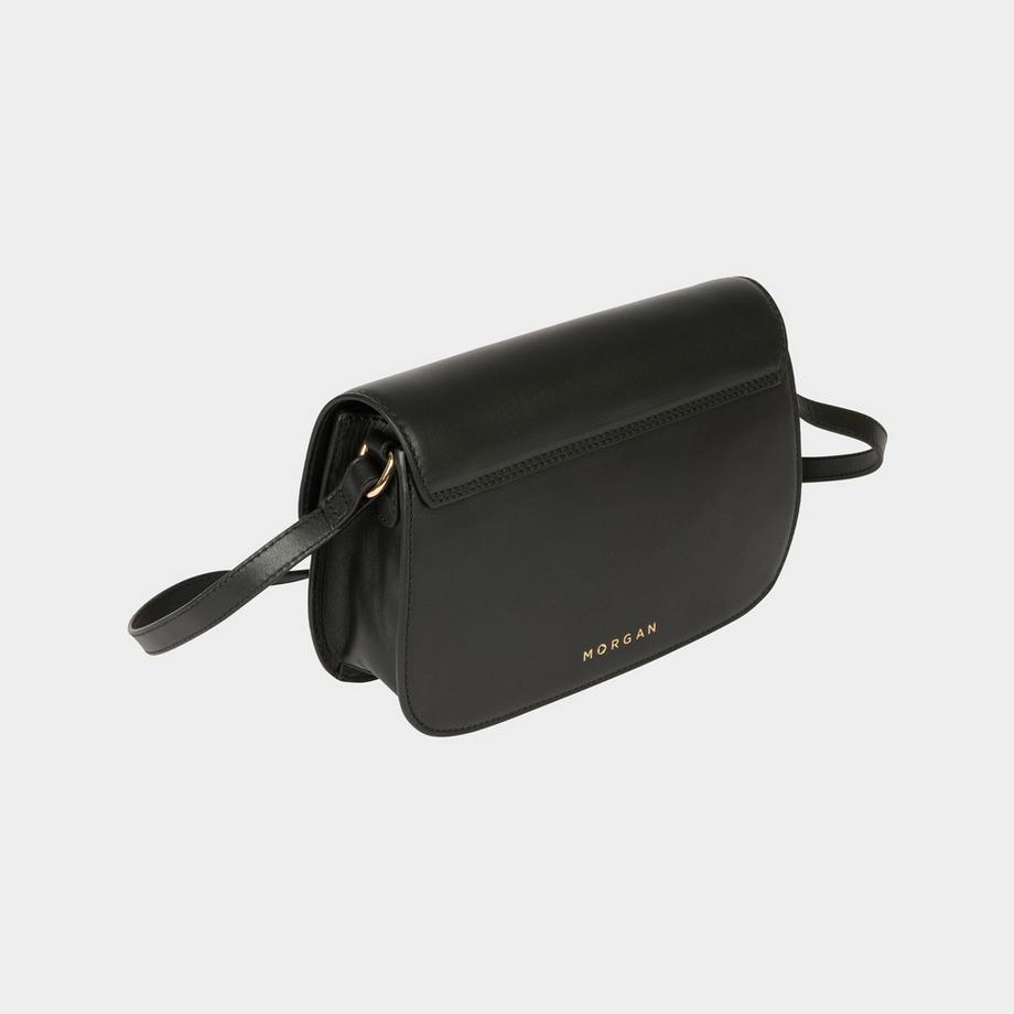 MORGAN Satteltasche mit goldfarbenem Verschluss  