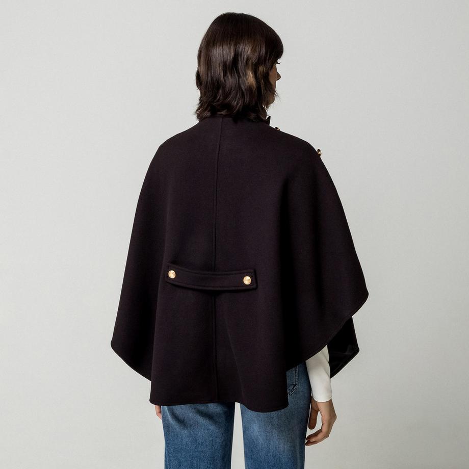 MORGAN Poncho avec boutons dorés  