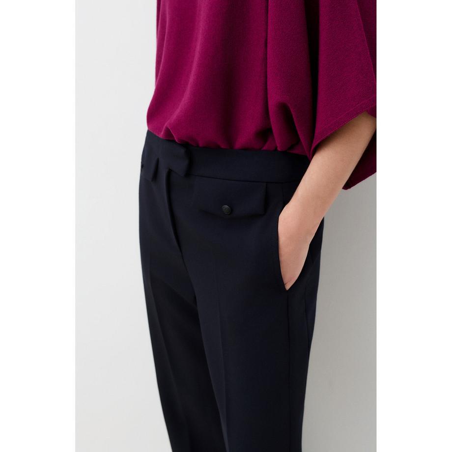 Caroll Pantaloni larghi con tasche anteriori  