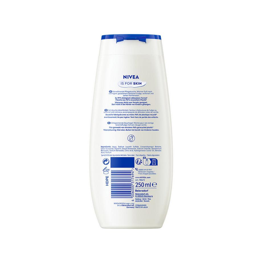 NIVEA  Docciaschiuma Caramel Fudge 