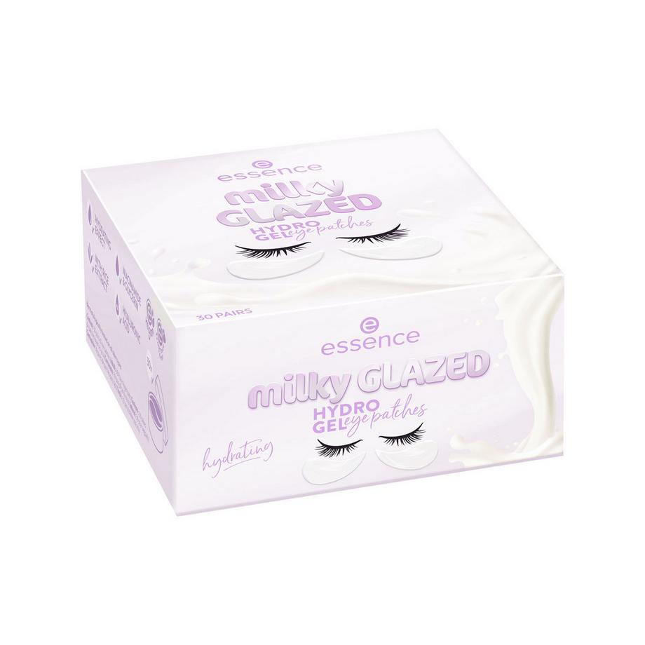 essence  milky GLAZED hydro gel eye patches 30 Pairs 