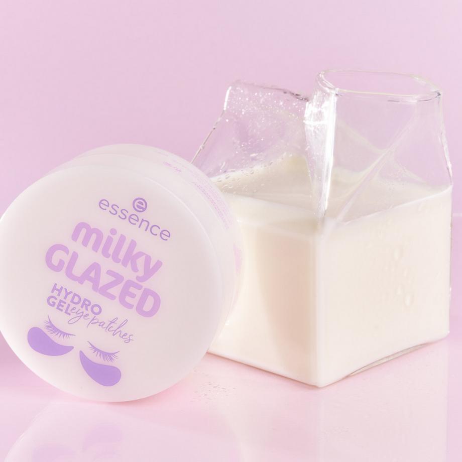 essence  milky GLAZED hydro gel eye patches 30 Pairs 