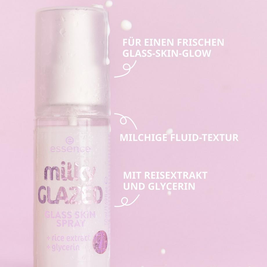 essence  milky GLAZED GLASS SKIN SPRAY 