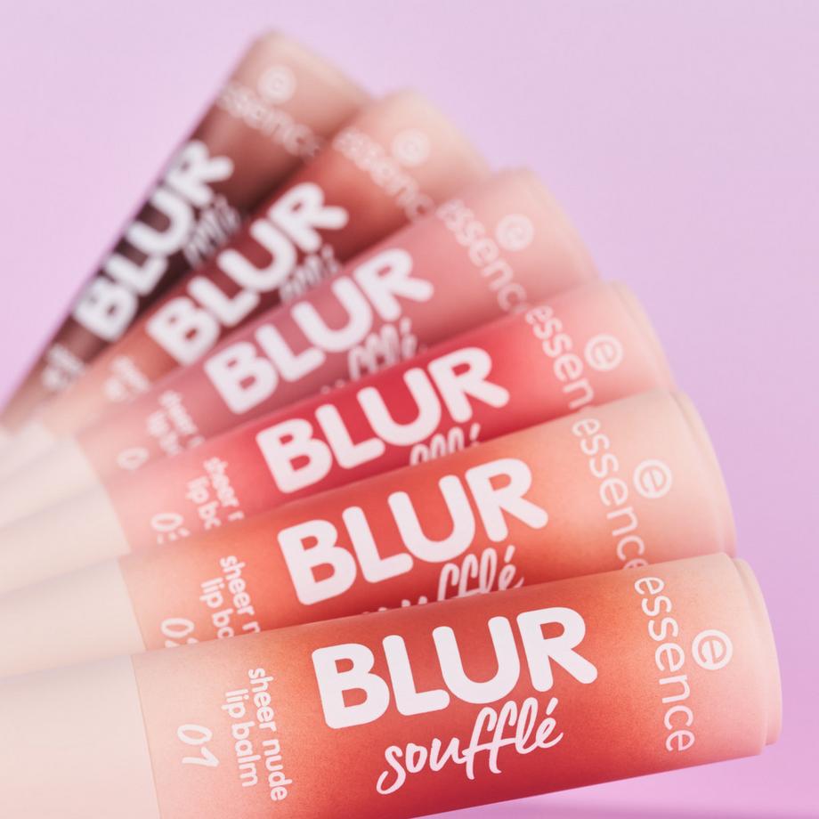 essence  BLUR soufflé balsamo labbra sheer nude 