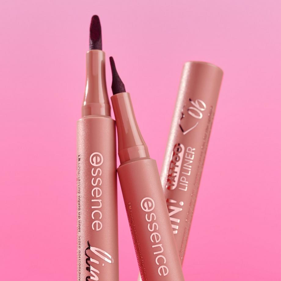 essence  line & STAIN! TATTOO LIP LINER crayon à lèvres 