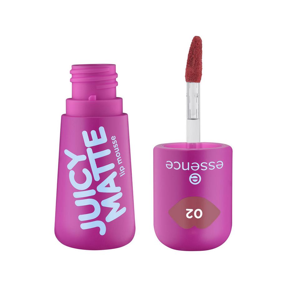essence  JUICY MATTE lip mousse rouge à lèvres mousse 