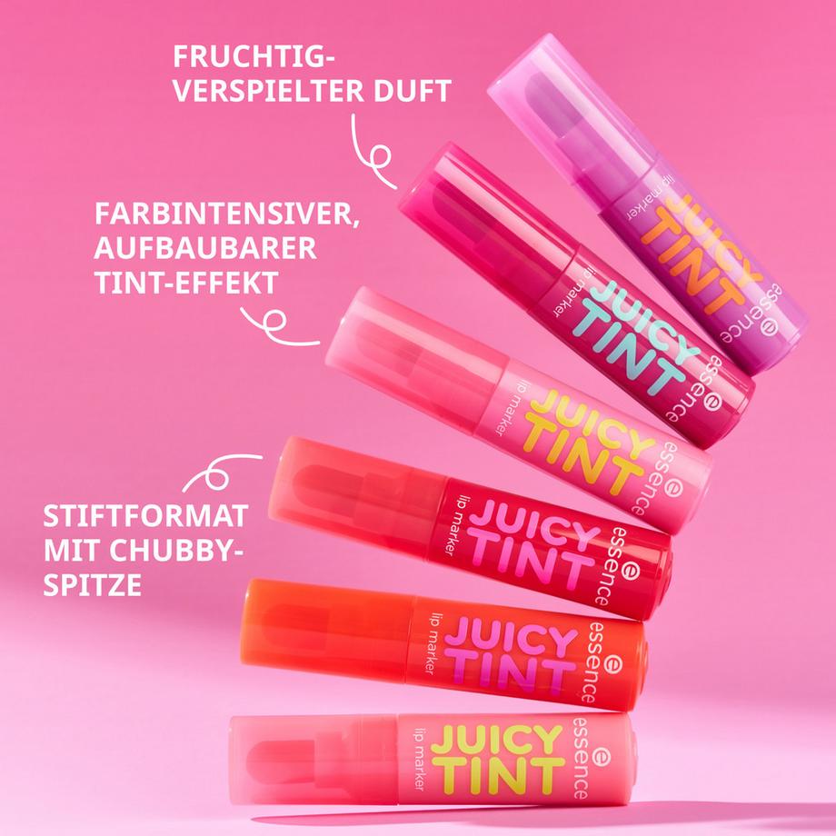 essence  JUICY TINT lip marker feutre à lèvres 